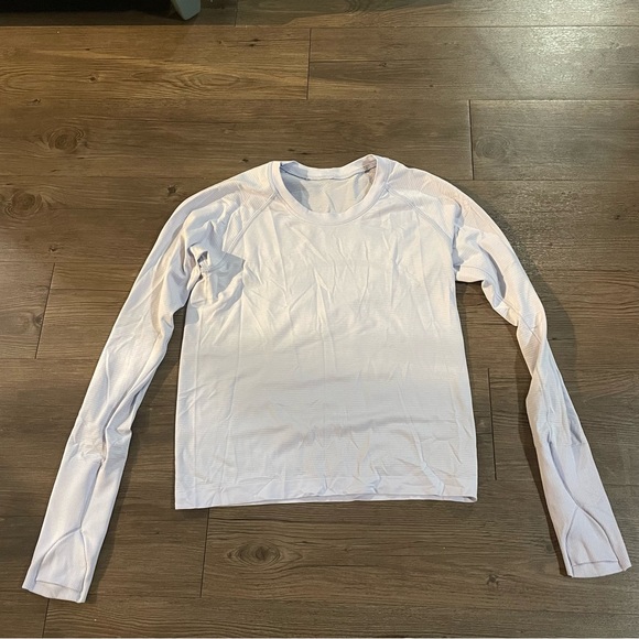 lululemon athletica Tops - Lululemon Lavender Long Sleeve Top